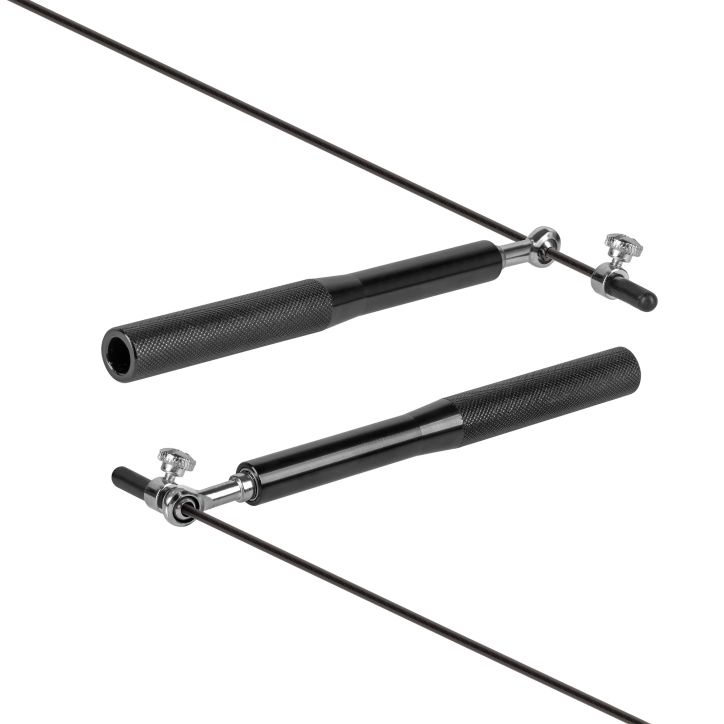 Skakanka bokserska aluminiowa z matalowym łożyskiem 3m regulowana, REBEL ACTIVE Skakanka bokserska aluminiowa z matalowym łożyskiem 3m regulowana, REBEL ACTIVE