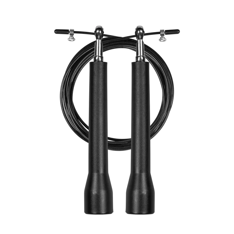 Skakanka bokserska plastikowa z metalowym łożyskiem 3m regulowana, REBEL ACTIVE Skakanka bokserska plastikowa z metalowym łożyskiem 3m regulowana, REBEL ACTIVE