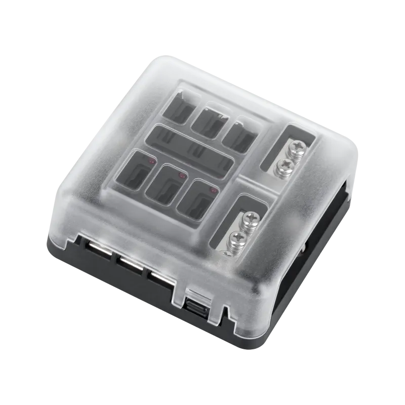 Skrzynka bezpieczników FB-6 z szyną ujemną i LED