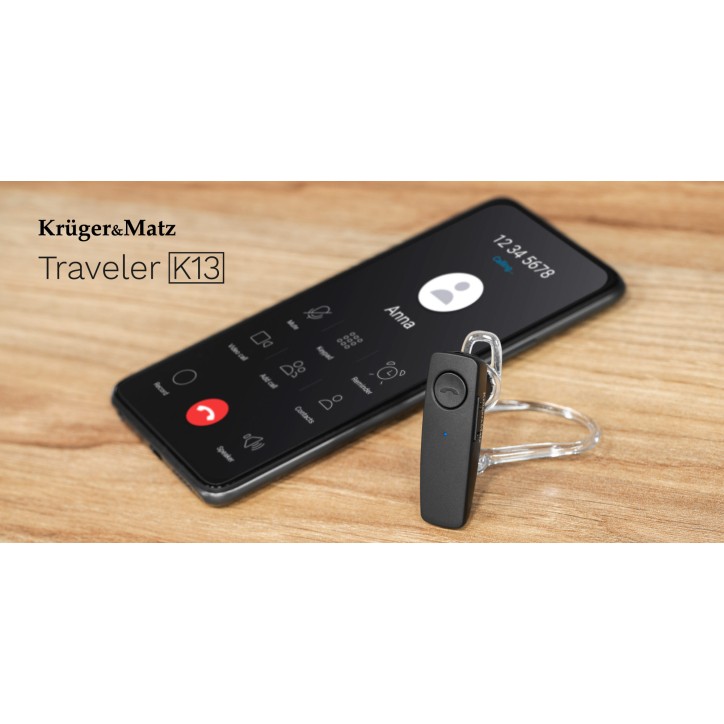 Słuchawka Bluetooth Kruger&Matz Traveler K13 Słuchawka Bluetooth Kruger&Matz Traveler K13