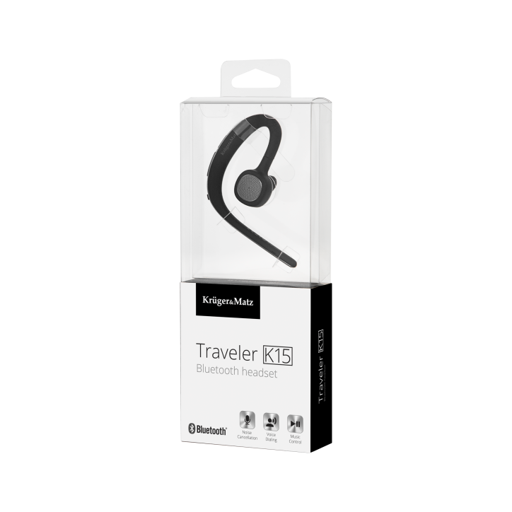Słuchawka Bluetooth Kruger&Matz Traveler K15 Słuchawka Bluetooth Kruger&Matz Traveler K15