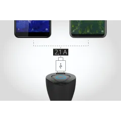 Słuchawka Bluetooth z ładowarką samochodową Kruger&Matz Traveler K1