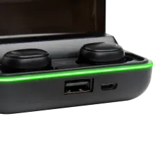 Słuchawki bezprzewodowe dokanałowe z powerbank Rebel SN-E10