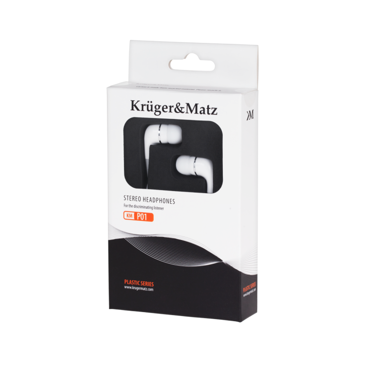 Słuchawki dokanałowe Kruger&Matz KMP01 Słuchawki dokanałowe Kruger&Matz KMP01