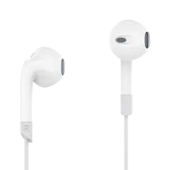 Słuchawki douszne z mikrofonem na USB-C Kruger&Matz C2 białe