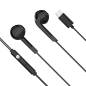 Słuchawki douszne z mikrofonem na USB-C Kruger&Matz C2 czarne Słuchawki douszne z mikrofonem na USB-C Kruger&Matz C2 czarne