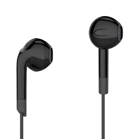 Słuchawki douszne z mikrofonem na USB-C Kruger&Matz C2 czarne