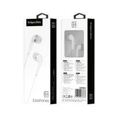 Słuchawki Kruger&Matz przewodowe z mikrofonem B4