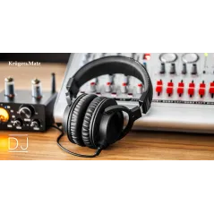 Słuchawki nauszne studyjne Kruger&Matz, model DJ