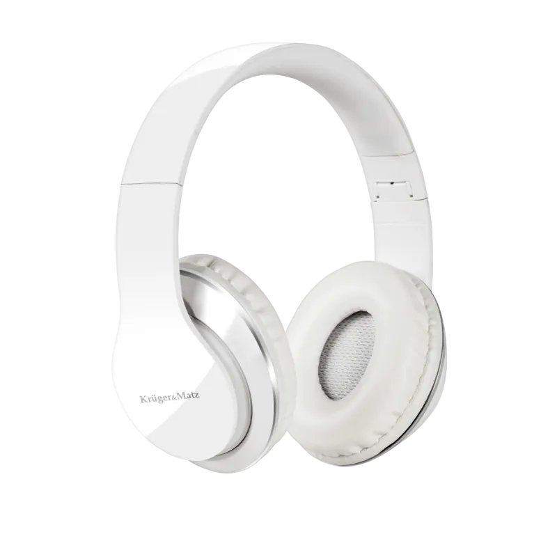 Słuchawki przewodowe nauszne Kruger&Matz model Street , kolor biały