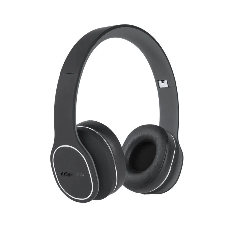 Słuchawki przewodowe nauszne Kruger&Matz Soul 2, czarne