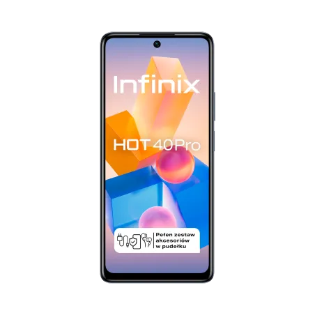 Smartfon INFINIX Hot 40PRO Black 8/256GB