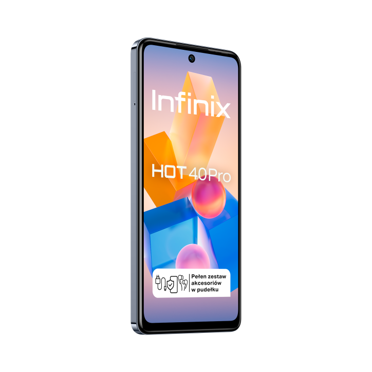 Smartfon INFINIX Hot 40PRO Black 8/256GB