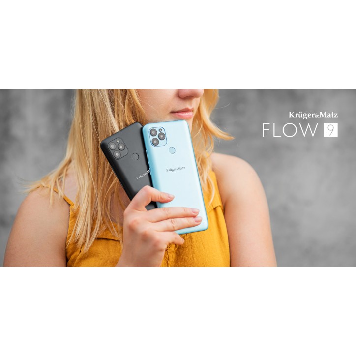Smartfon Kruger&Matz FLOW 9 Light Blue Smartfon Kruger&Matz FLOW 9 Light Blue