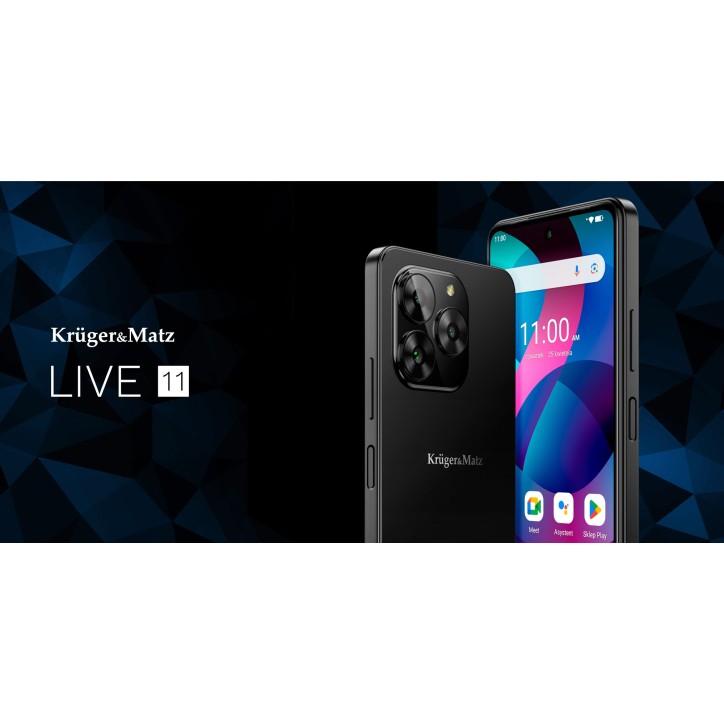 Smartfon Kruger&Matz LIVE 11 black Smartfon Kruger&Matz LIVE 11 black