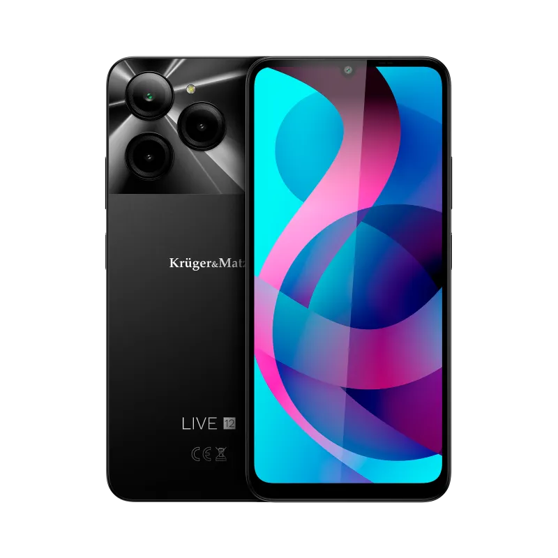 Smartfon Kruger&Matz LIVE 12 black Smartfon Kruger&Matz LIVE 12 black