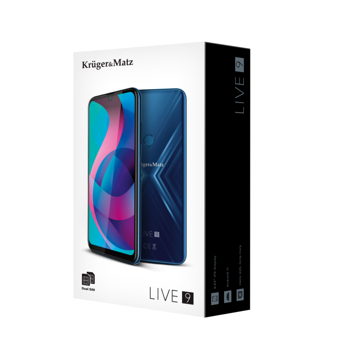 Smartfon Kruger&Matz LIVE 9 Blue Smartfon Kruger&Matz LIVE 9 Blue