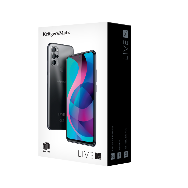 Smartfon Kruger&Matz LIVE 9S Grey Smartfon Kruger&Matz LIVE 9S Grey