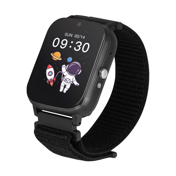 Smartwatch Garett Kids Tech 4G czarny velcro Smartwatch Garett Kids Tech 4G czarny velcro