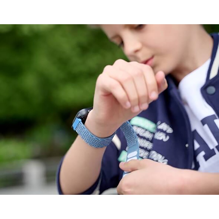Smartwatch Garett Kids Tech 4G różowy velcro Smartwatch Garett Kids Tech 4G różowy velcro