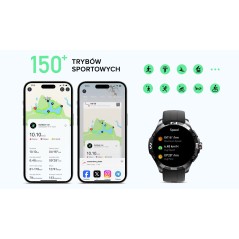 Smartwatch KIESLECT Actor black
