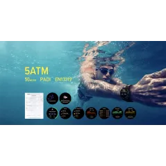 Smartwatch KIESLECT Actor black