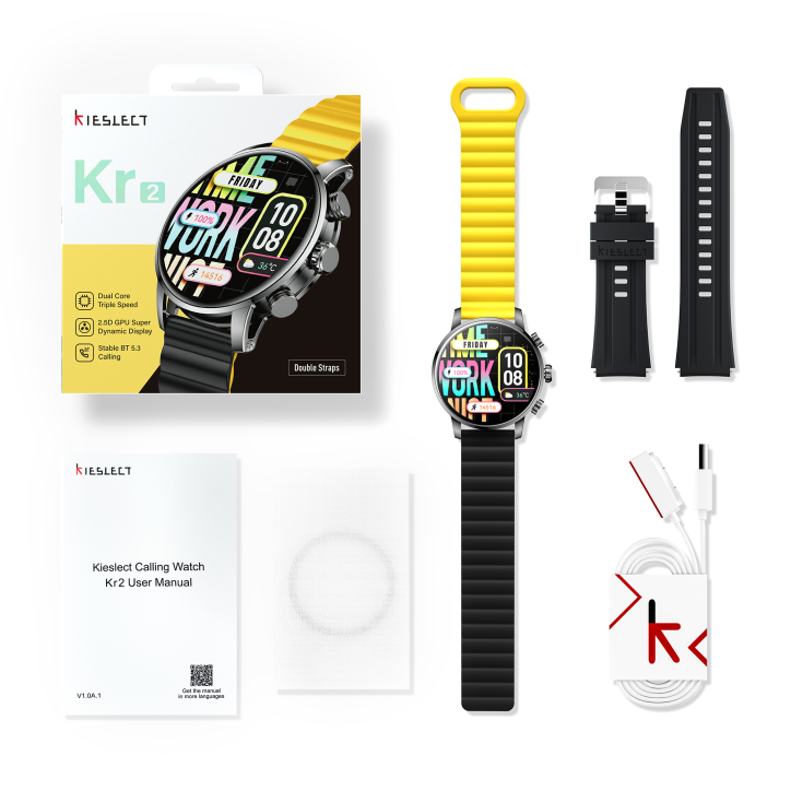 Smartwatch Kieslect KR2 black Smartwatch Kieslect KR2 black