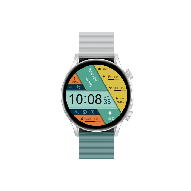 Smartwatch KIESLECT KRPRO silver Smartwatch KIESLECT KRPRO silver