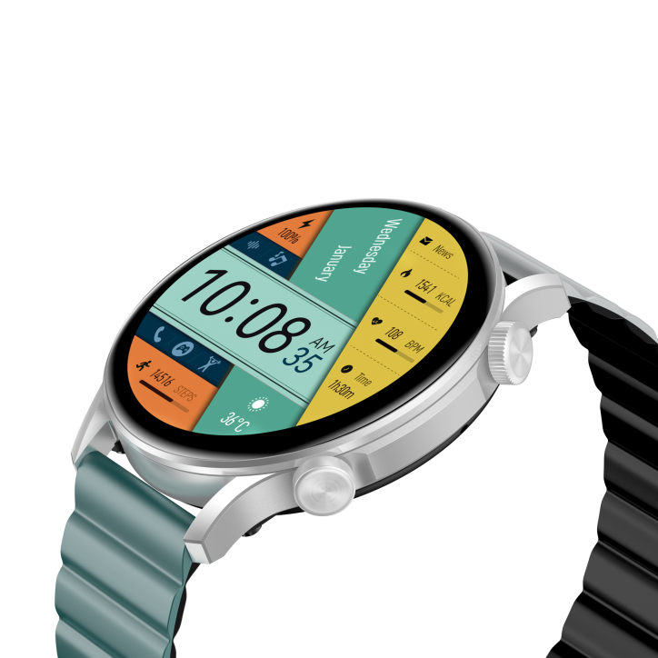 Smartwatch KIESLECT KRPRO silver Smartwatch KIESLECT KRPRO silver