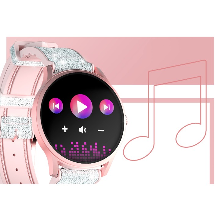 Smartwatch KIESLECT Lora Pink Smartwatch KIESLECT Lora Pink