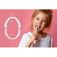 Soniczna szczoteczka do zębów Teesa Sonic Junior Girl