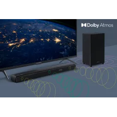 Soundbar Kruger&Matz Odyssey 3.1.2 CH Dolby Atmos