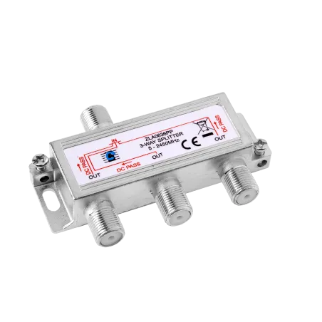 Splitter 3way 5-2450MHz power pass