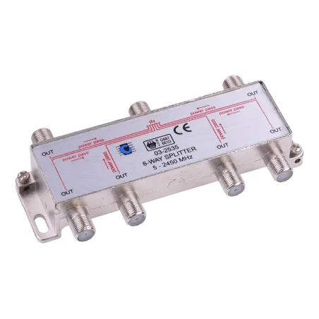 Splitter 6way 5-2450MHz