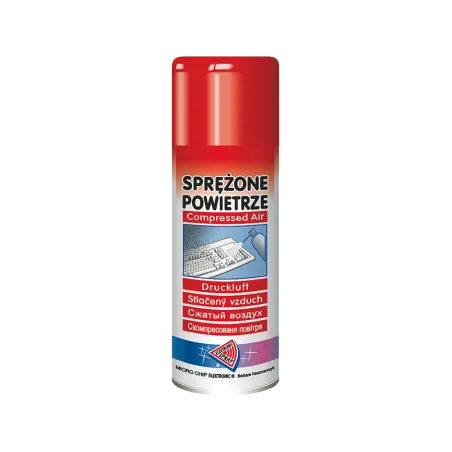 Sprężone powietrze 400ml.-palne MICROCHIP ART.015