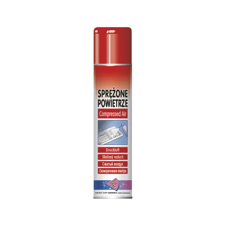 Sprężone powietrze 600ml.-palne MICROCHIP ART.017
