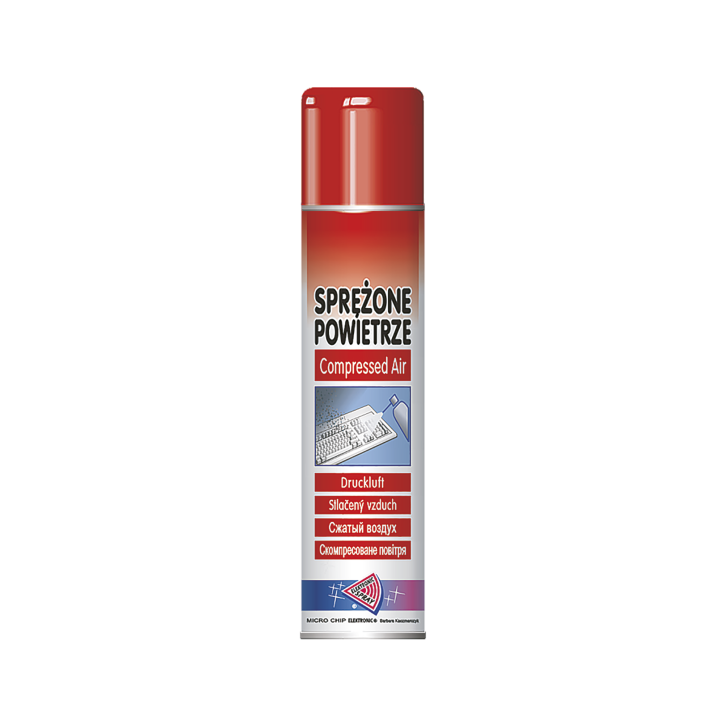 Sprężone powietrze 600ml.-palne MICROCHIP ART.017 Sprężone powietrze 600ml.-palne MICROCHIP ART.017