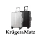 Średnia walizka aluminiowa na kółkach Kruger&Matz czarna