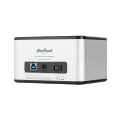 Stacja dokująca dysków HDD/ SSD USB 3.0 aluminiowa Rebel