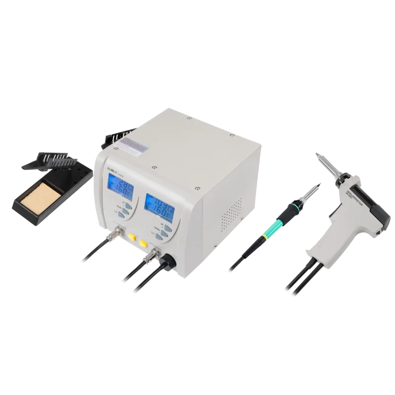 Stacja lutownicza ZD-917 (rozlutownica + lutownica kolbowa)