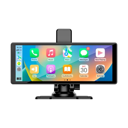 Stacja multimedialna 10" Android Auto Apple Carplay z DVR i kamerą cofania Kruger&Matz