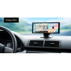 Stacja multimedialna 10" Android Auto Apple Carplay z DVR i kamerą cofania Kruger&Matz