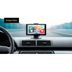 Stacja multimedialna 7" Android Auto Apple Carplay z kamerą cofania Kruger&Matz