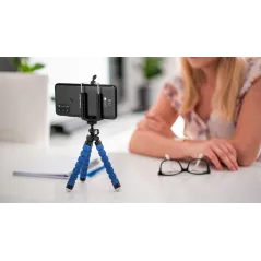 Statyw do telefonu / kamery Kruger&Matz niebieski