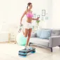 Step do aerobiku i ćwiczeń fitness, 3 stopnie, szaro-niebieski, REBEL ACTIVE