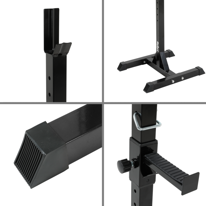 Stojaki pod sztangę regulowane REBEL ACTIVE Stojaki pod sztangę regulowane REBEL ACTIVE