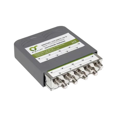 Sumator RTV/SAT x4 DIGITSAT DQTC-104 zew