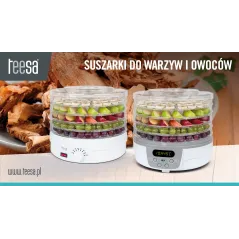 Suszarka z LCD do grzybów, warzyw i owoców