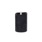 Świeca woskowa LED mała rustic black