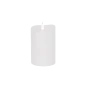 Świeca woskowa LED mała rustic white